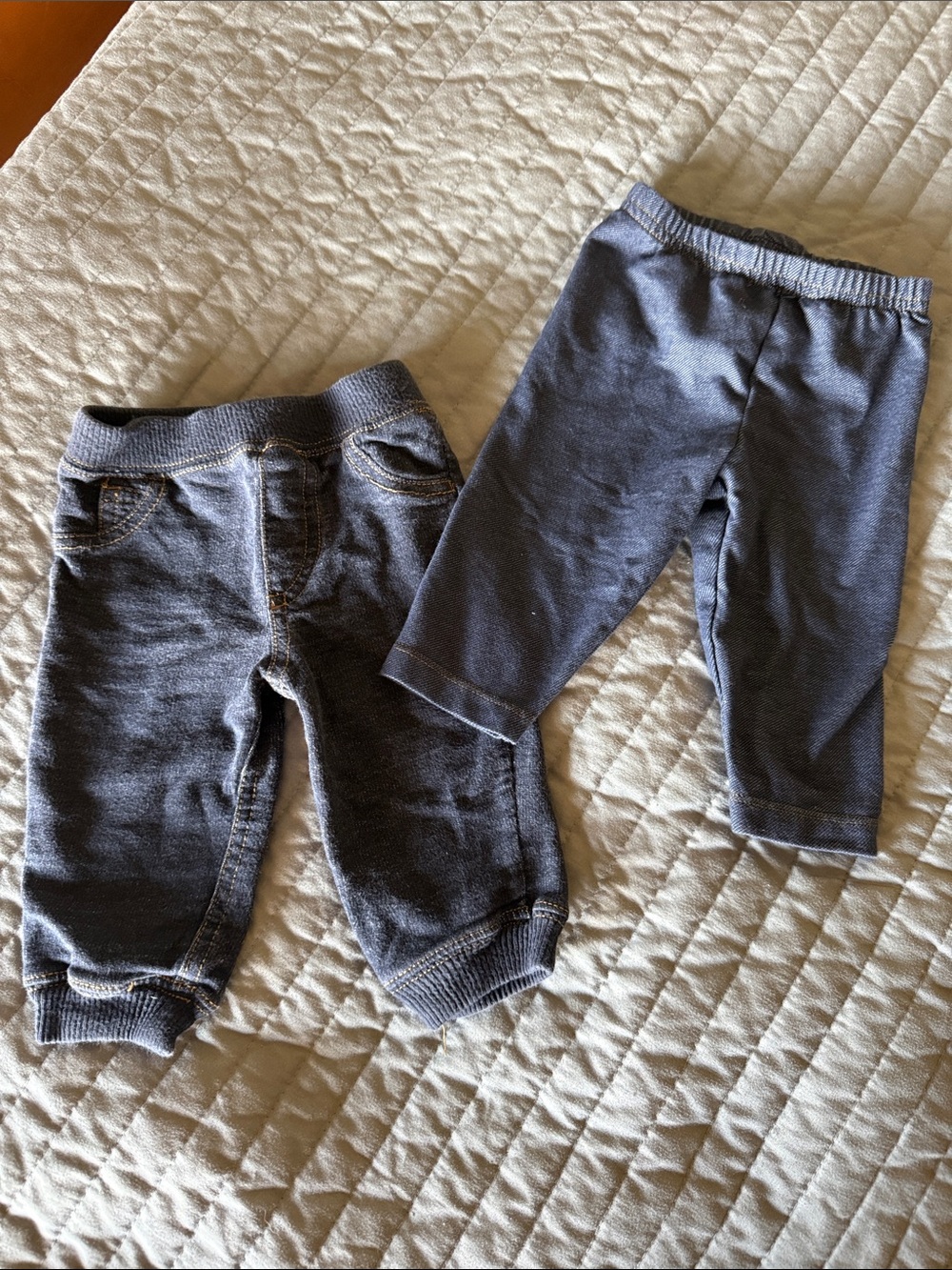 Carter's Kids Slate Gray Pull-On Joggers - Set of 2